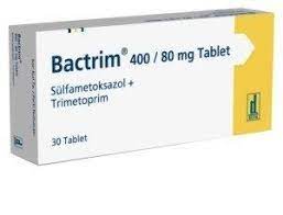Bactrim (sulfamethoxazole/trimethoprim)
