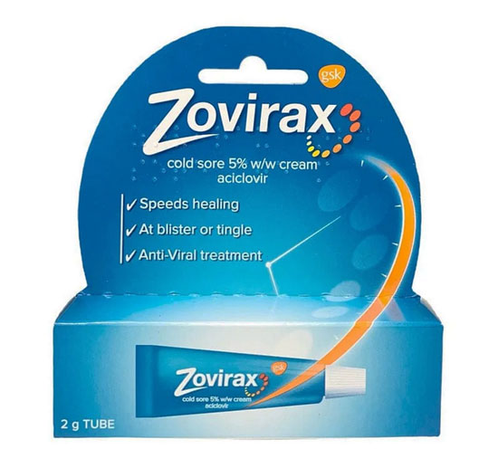 Zovirax (Acyclovir) Cream 2 g